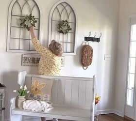 Spring Entryway Refresh: A Cozy, Rustic Redesign | Redesign