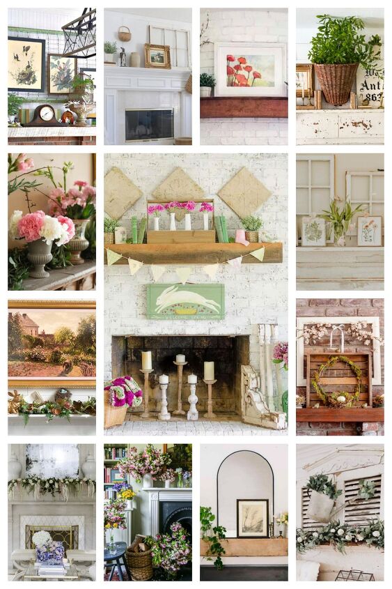 17 Stunning Spring Mantel Decor Ideas to Refresh Your Home | Redesign