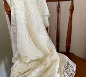 This is one of 7 quick vintage lace ideas that take less than 5 minutes to style