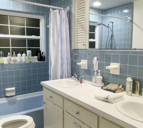 What was hiding behind the walls of this small guest bath changed everything about the remodel