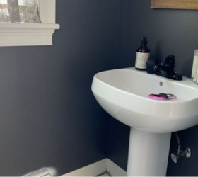 Her powder room makeover proves small spaces can shine