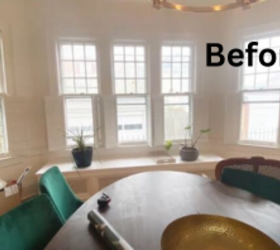 This bland 1920s dining room gets a surprising, Hollywood-style makeover