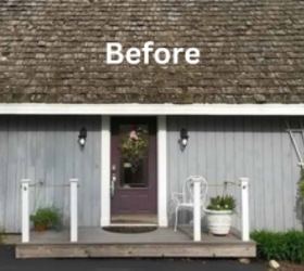 The amazing before & after of this exterior home renovation