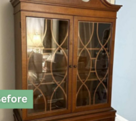 Don't even think about getting rid of that old China cabinet until you see this