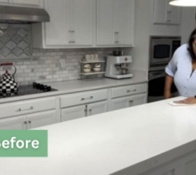 Every year, she clears her kitchen island to create the most amazing display