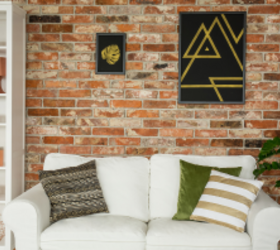 If you have bricks anywhere in your home, you <em>must </em>know about this decorating trick