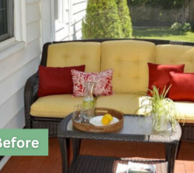 After 20 years, she transformed their screened-in porch into a charming cottage escape