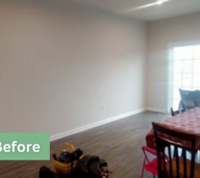 She brought her dining room wall to a whole new level with this surprising upgrade