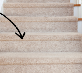 No mudroom? No problem—this stairway solution is genius for catching clutter