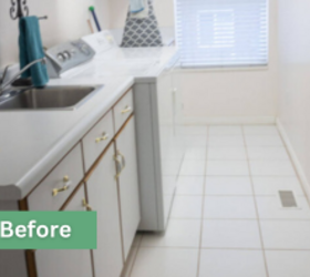 This laminate-to-luxurious laundry room makeover deserves an award