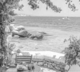 This gorgeous Mediterranean color combination is making us swoon