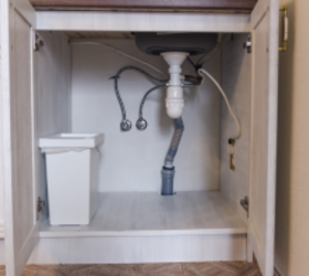 This under-the-sink organizer feels like adding a cabinet