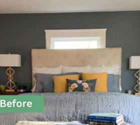 This timeless paint color made her bedroom instantly feel calmer