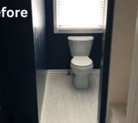 Make a dark, low-light bathroom look brighter with this one design technique