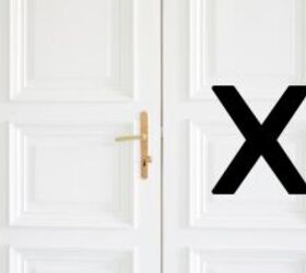 Closet doors take up space and jam easily—this stylish alternative solves both problems