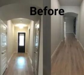 After seeing the &quot;before&quot; and &quot;after&quot; of this entryway, you will not want yours to be bare for another minute