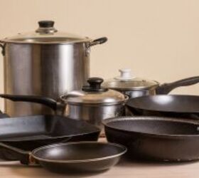 Take your pots and pans out of the cabinet and put them here!