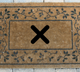 Why would you keep your plain old doormat when you can use one of THESE