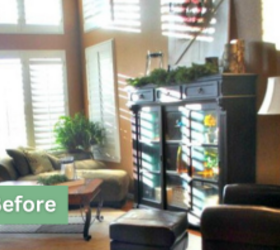 Why they finally decided to remove their shutter blinds on their large living room windows