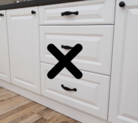 Cabinet doors are being replaced with this trend—it's not everyone's style