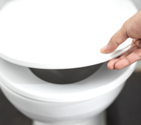 Your toilet seat might be fine, but this option is way more stylish