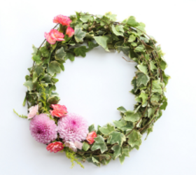 Hang a wreath on your door, but then hang one HERE for a stunning look