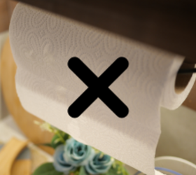 Your paper towel holder is fine, but this option looks way nicer (plus, 9 other kitchen swaps)