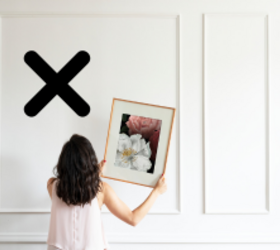 Instead hanging pictures on the wall, start hanging them HERE