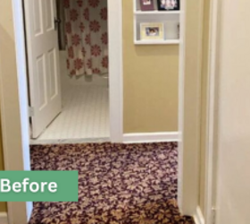 It’s just a hallway… but now it’s the most charming spot in the house