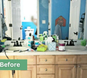 Behind the scenes of a bathroom remodel that fixed all the awkward stuff