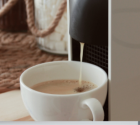 Some homeowners are moving their coffee machines out of the kitchen—and into this unexpected place